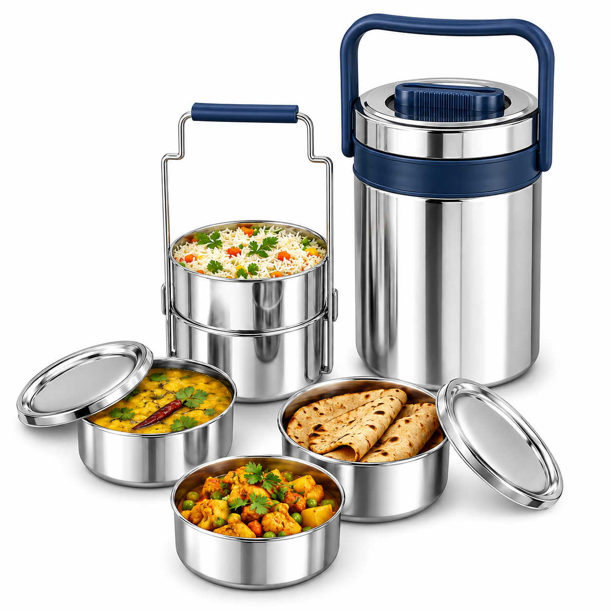 Vegetarian Daily Meal (Home Tiffin Service) - Image 4
