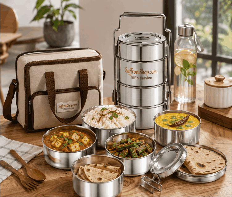 Vegetarian Daily Meal (Home Tiffin Service) - Image 3